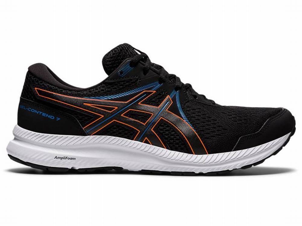 Tenis Para Correr Asics Hombre Precio Bajo GEL CONTEND 7 Negros