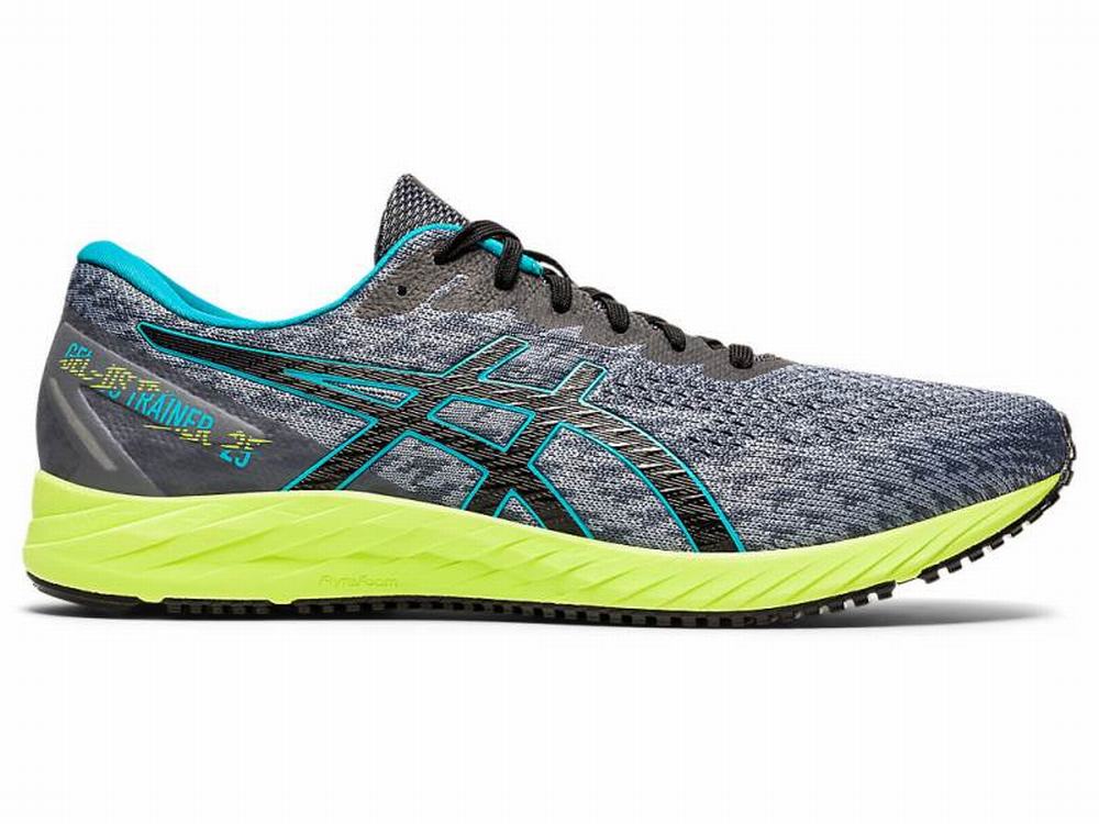 Tenis Para Correr Asics Hombre Rebajas Outlet GEL DS TRAINER 25 Negros