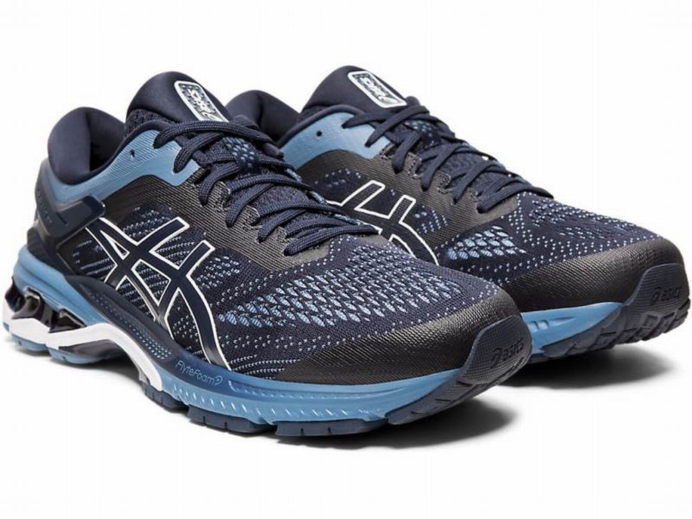 Ofertas Tenis Para Correr Asics Hombre GEL KAYANO 26 4E Grises