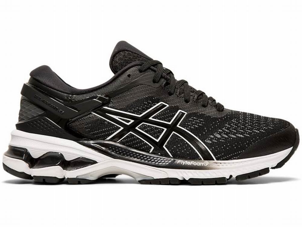 Tenis Para Correr Asics Precio Bajo GEL KAYANO 26 Mujer Negros