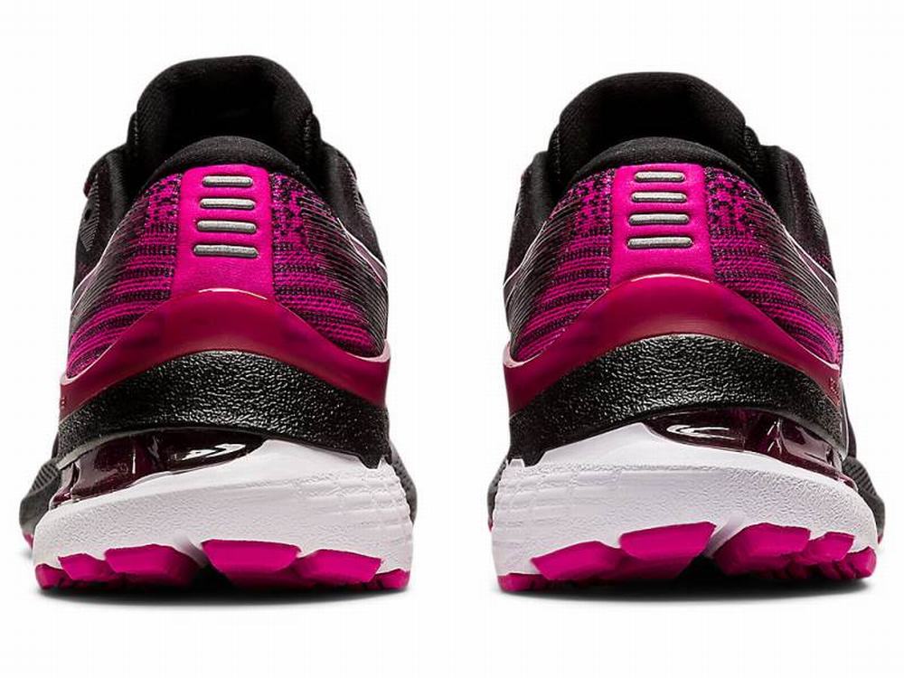 Tenis Para Correr Asics Precio GEL KAYANO 28 Mujer Negros Rosas