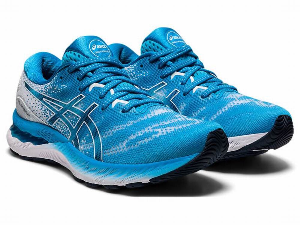 Asics mujer turquesa top
