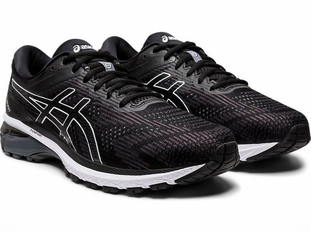 Tenis Para Correr Asics Tienda Online GT 2000 8 4E Hombre Negros Blancos