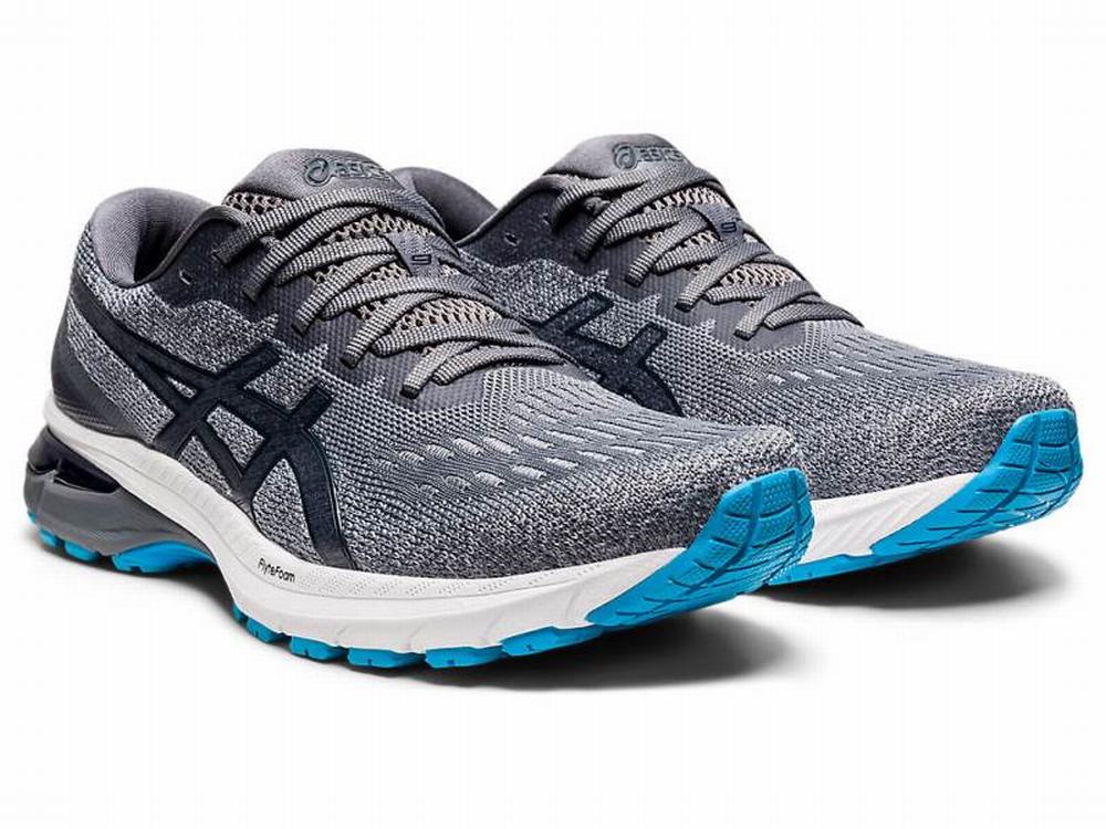 Tenis Para Correr Asics Guadalajara GT 2000 9 KNIT Hombre Azules